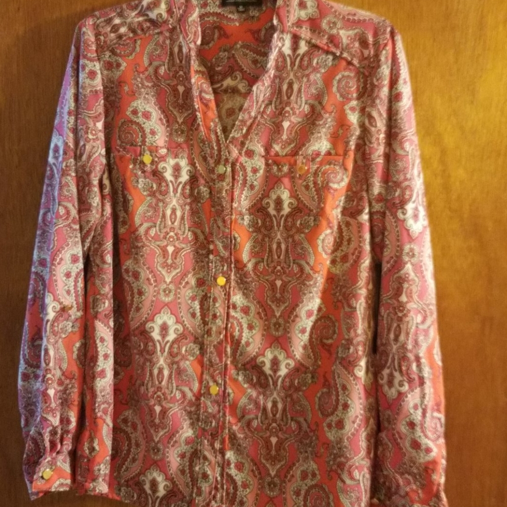 BNWT Notations  Button down Shirt